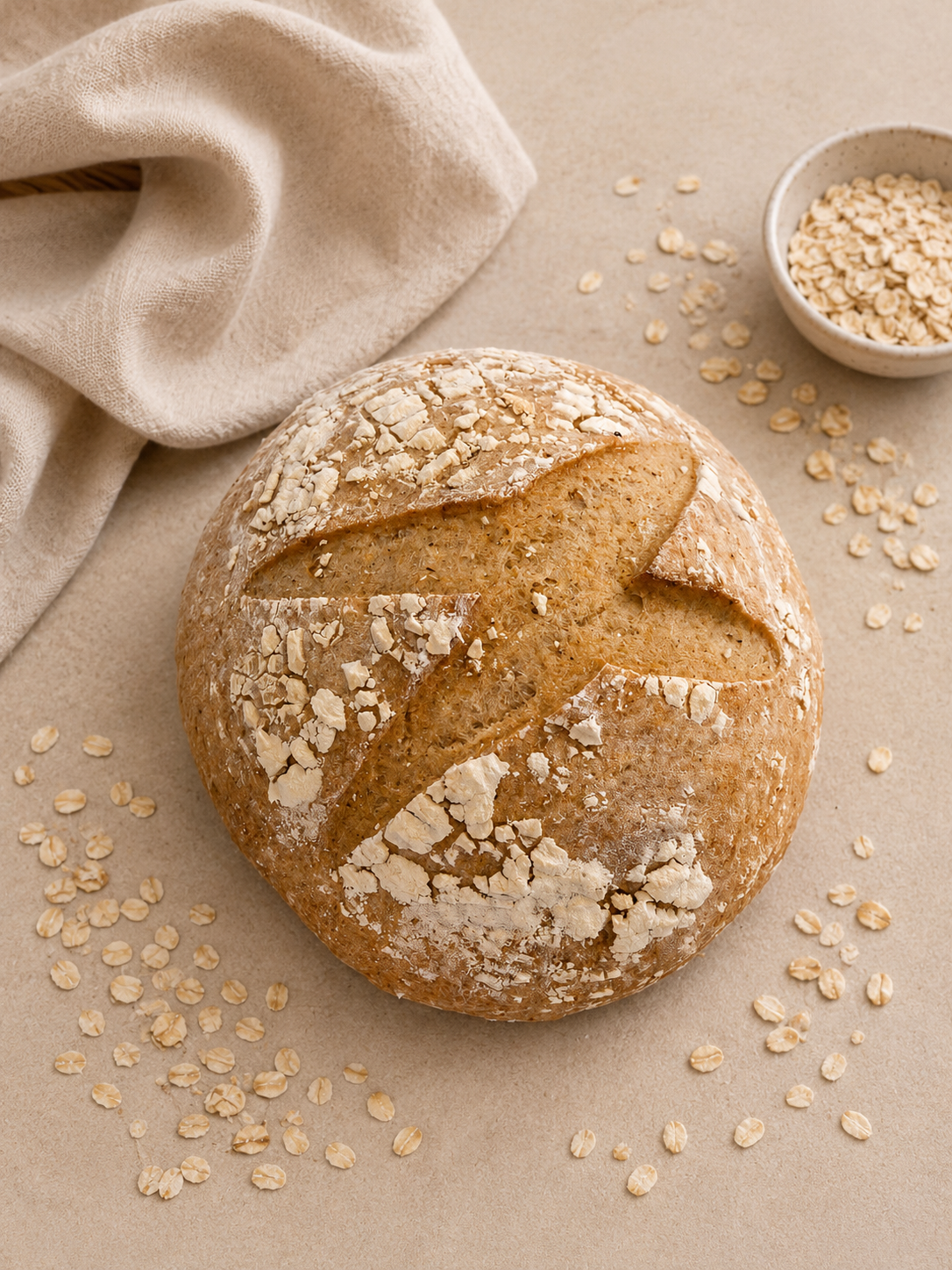 Glutenfreies Haferbrot