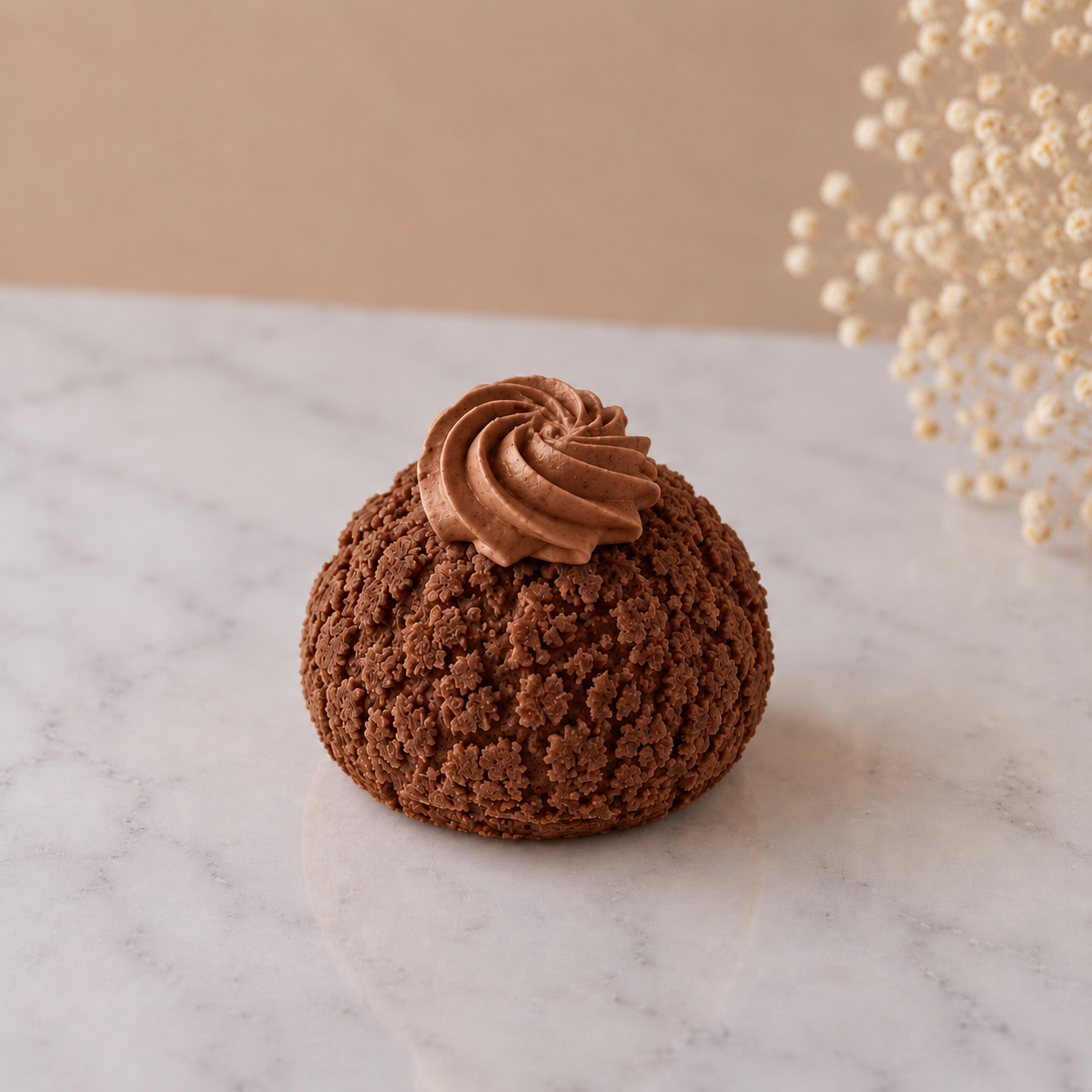 Choux au craqueline čokoláda